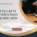 Dịch vụ lập vi bằng thừa phát lại tại Hóc Môn