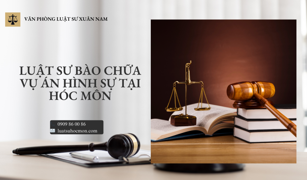 Luật sư bào chữa vụ án hình sự tại Hóc Môn hỗ trợ từ giai đoạn điều tra đến xét xử, bảo vệ quyền lợi hợp pháp cho người bị buộc tội theo Bộ luật Tố tụng hình sự hiện hành.